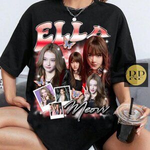 Retro Ella Meovv Kpop T Meovv My Eyes Open VVide sweatshirt shirt
